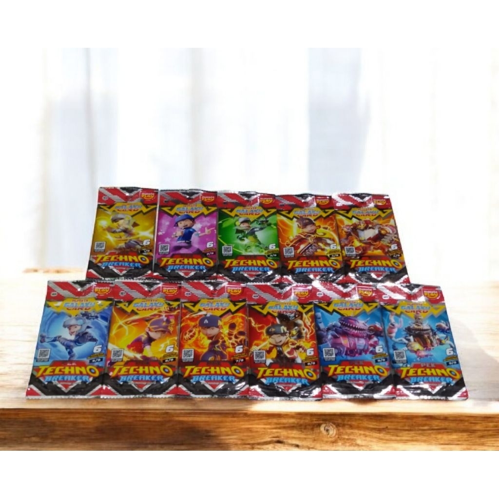 Monsta Galaxy Card/ Kartu BoBoiBoy Armor Hijau/ Gentar Super/ Maharaja Reramos/ Merah/ Rosaksa/ Armo