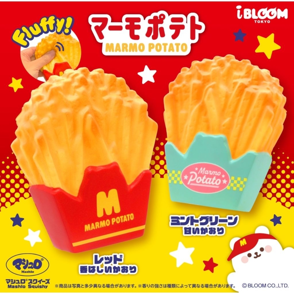 Squishy Ibloom Marmo Potato Jumbo