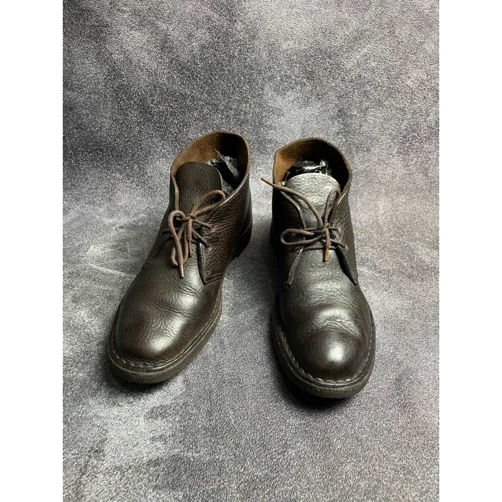 clarks originals desert boots dark brown ukuran 43