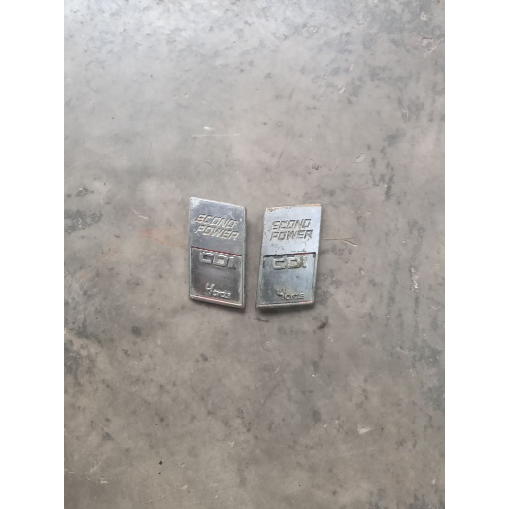 Emblem pelana sayap Astrea 800 Star original second