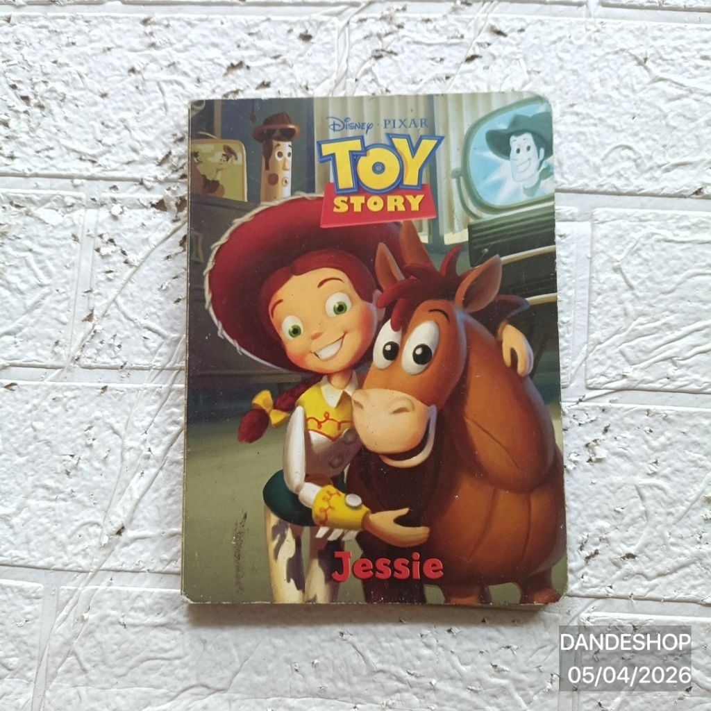 (boardbook) Toy Story JESSIE - Buku Cerita Anak BAHASA INGGRIS Bekas Preloved