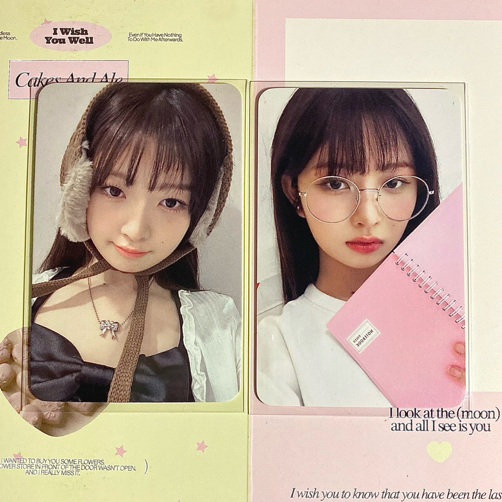 [ Ready ] Photocard Official Rei Ive Soundwave Daejeon Pair