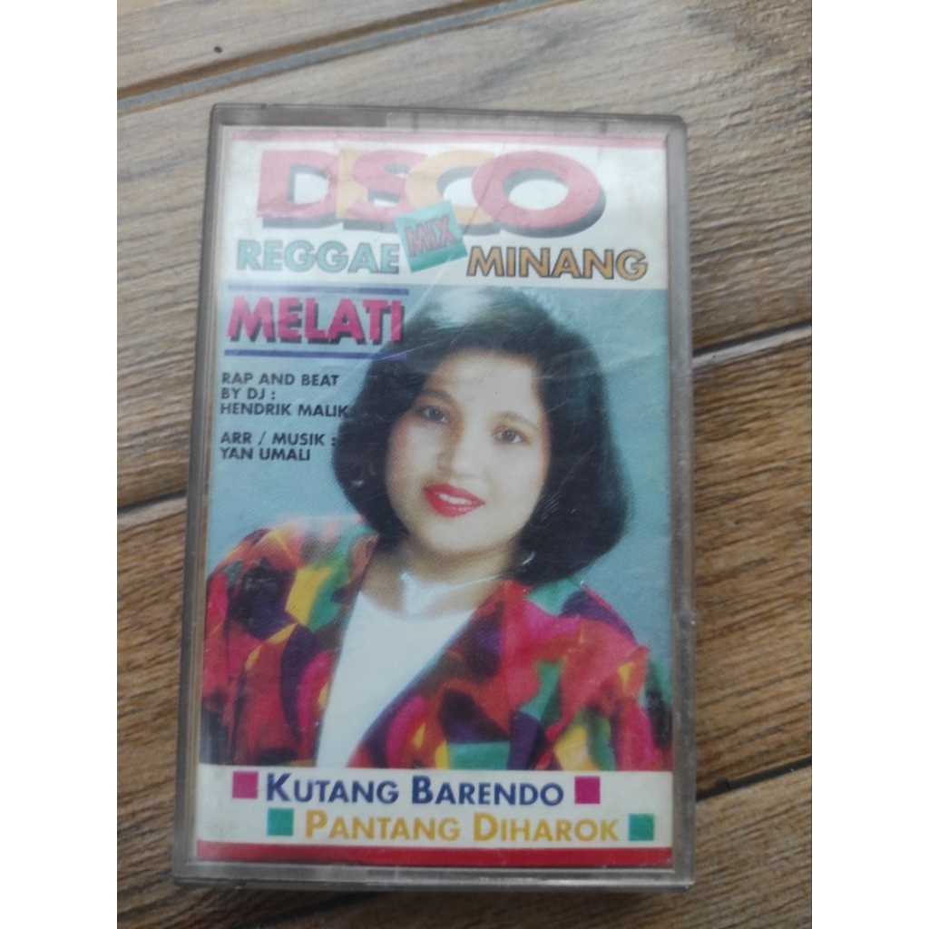 kaset pita disco mix, reggae minang
