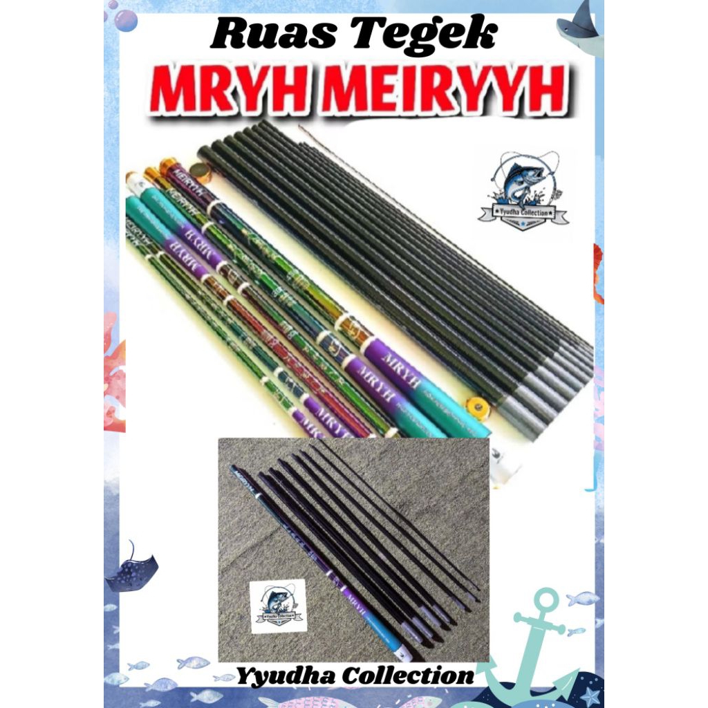 Ruas Tegek MRYH MEIRYYH Carbon - Ruas Sparepart Joran Tegek