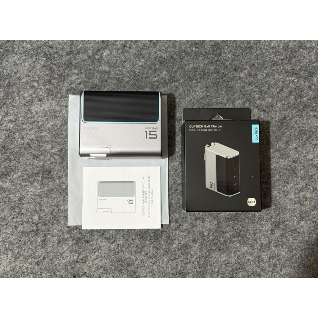 Charger Cuktech 140W Cuktech Charger GAN 140W Fullset Original