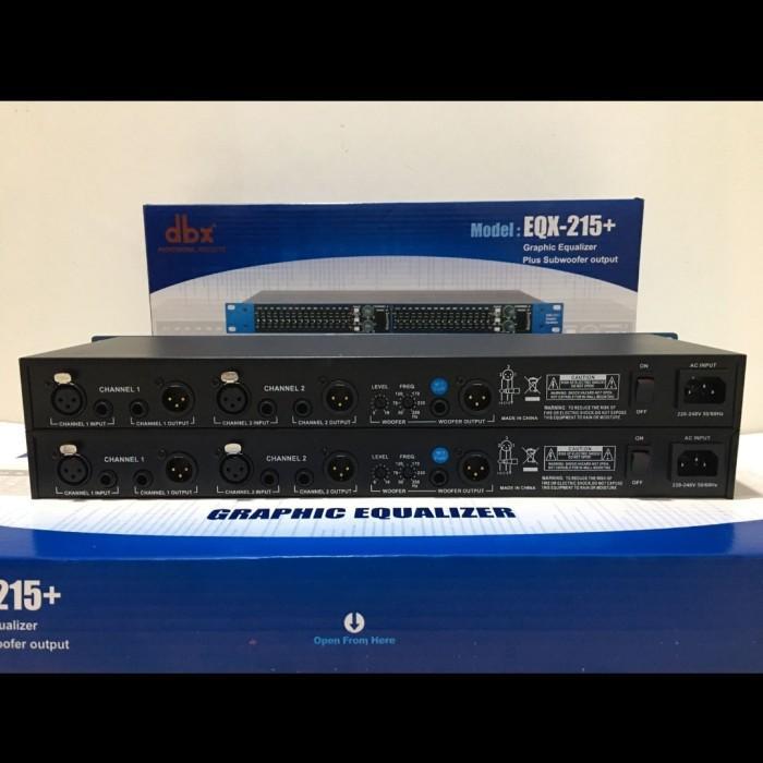 Equalizer DBX Tipe EQX215 / EQX 215 plus subwoofer