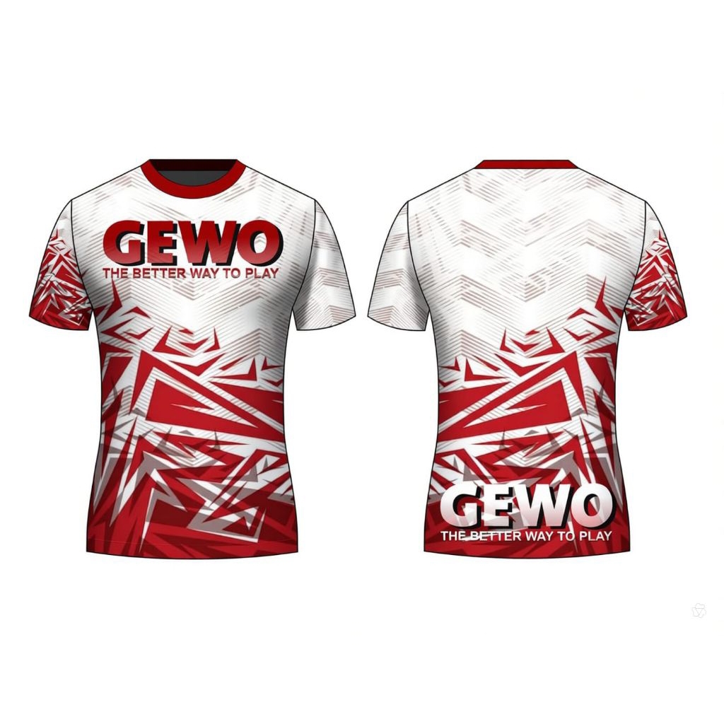 KAOS JERSEY PINGPONG GEWO REDLINE #TENIS MEJA
