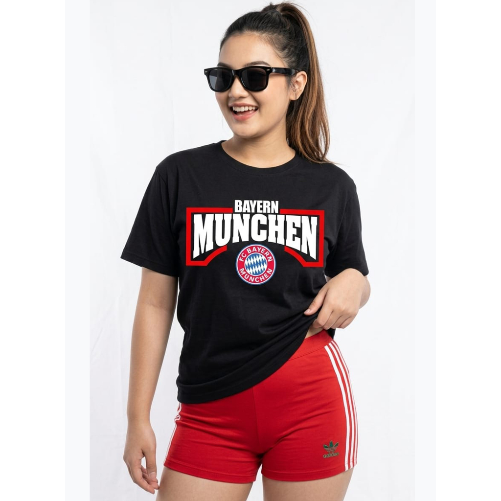Kaos Distro Liga Jerman | BAYER MUNCHEN LEVERKUSEN ST PAULI DORTMUND LEIPZIG FRANKFURT | UNISEX