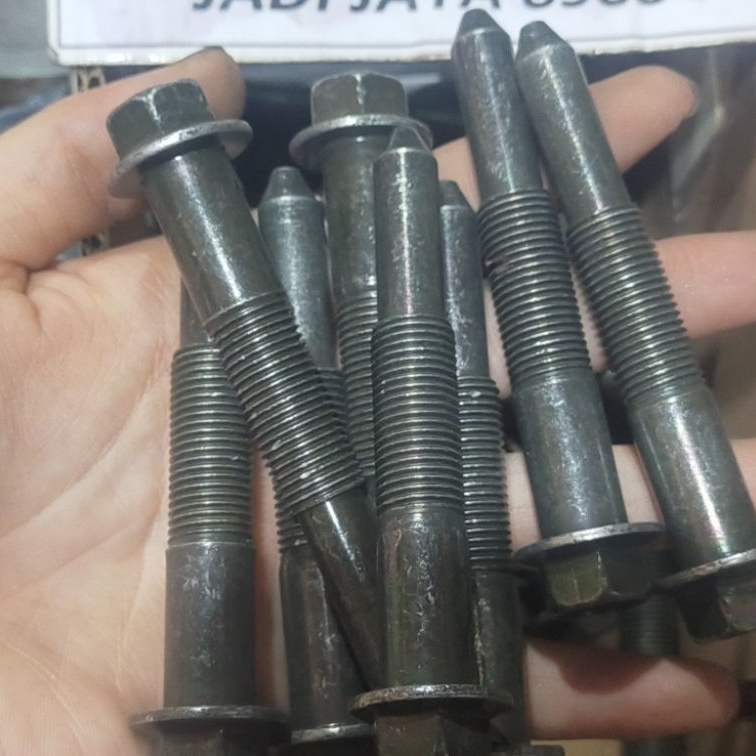 Baut Kaliper Cakram Depan Besar Hijau Original Yamaha Mio Old