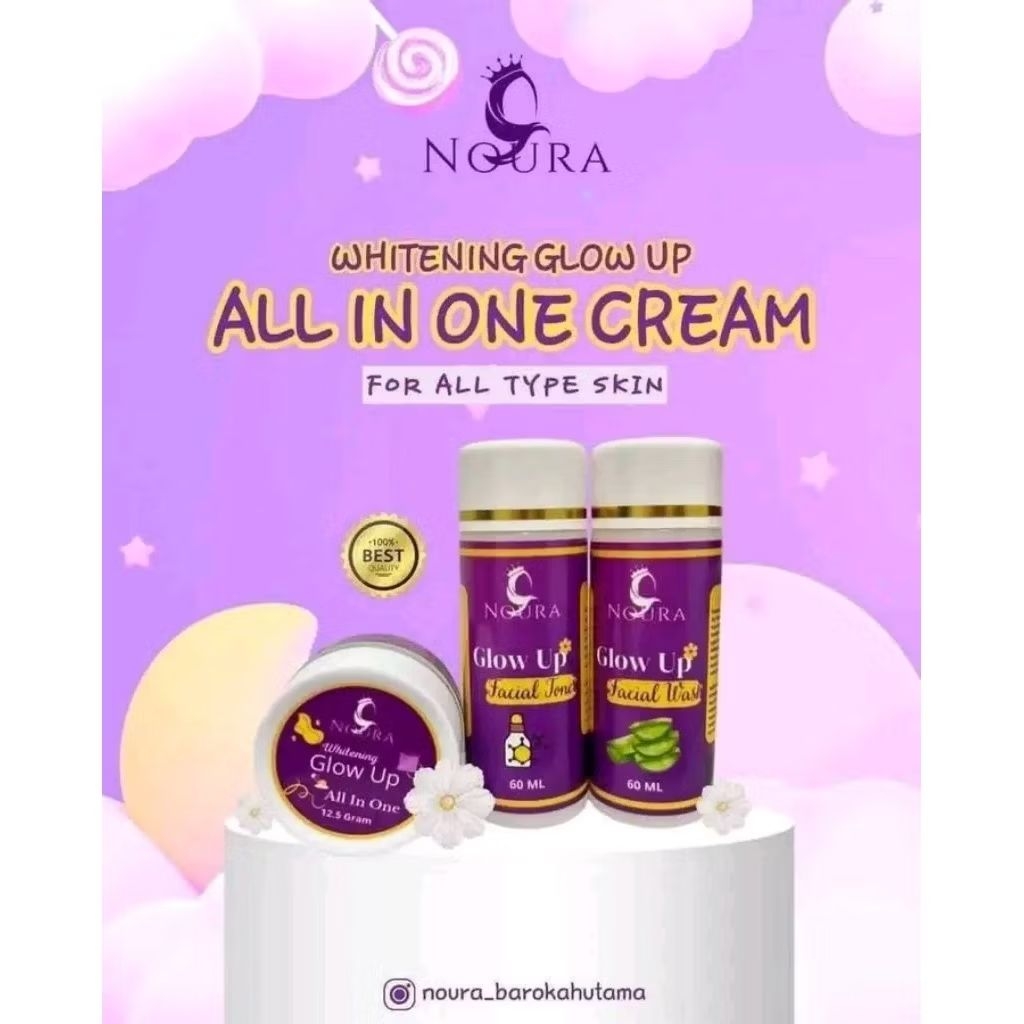 PAKET NOURA SKINCARE ALL IN ONE