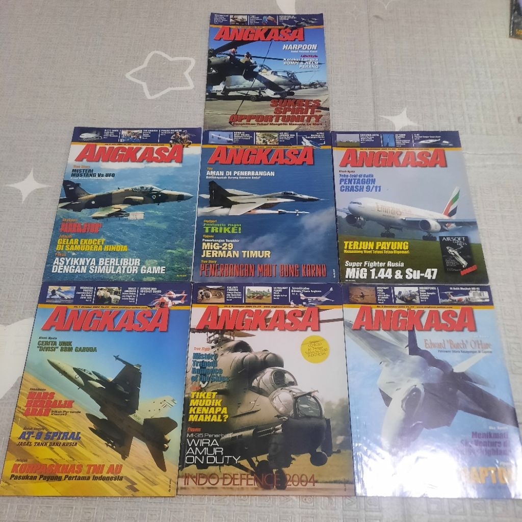 majalah angkasa tahun 2004