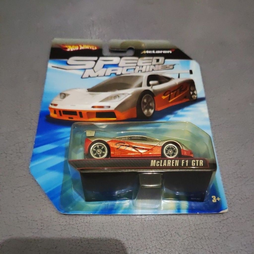 Hotwheels Speed Machines McLaren F1 GTR