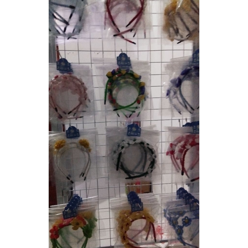 [ 1 LUSIN ] bando bunga,12 pcs GROSIR