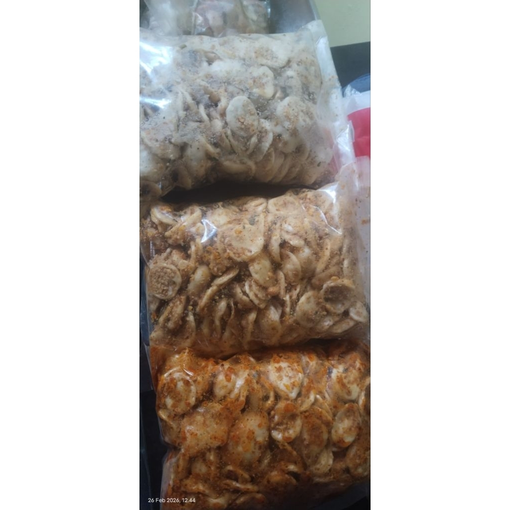 seblak kering bumbu kacang