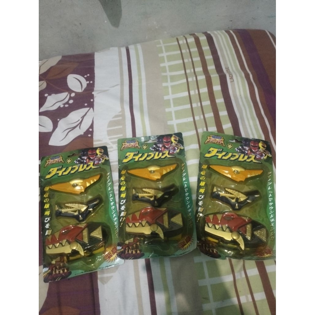 DX abare dino brace kW dan sp belial ORI bandai