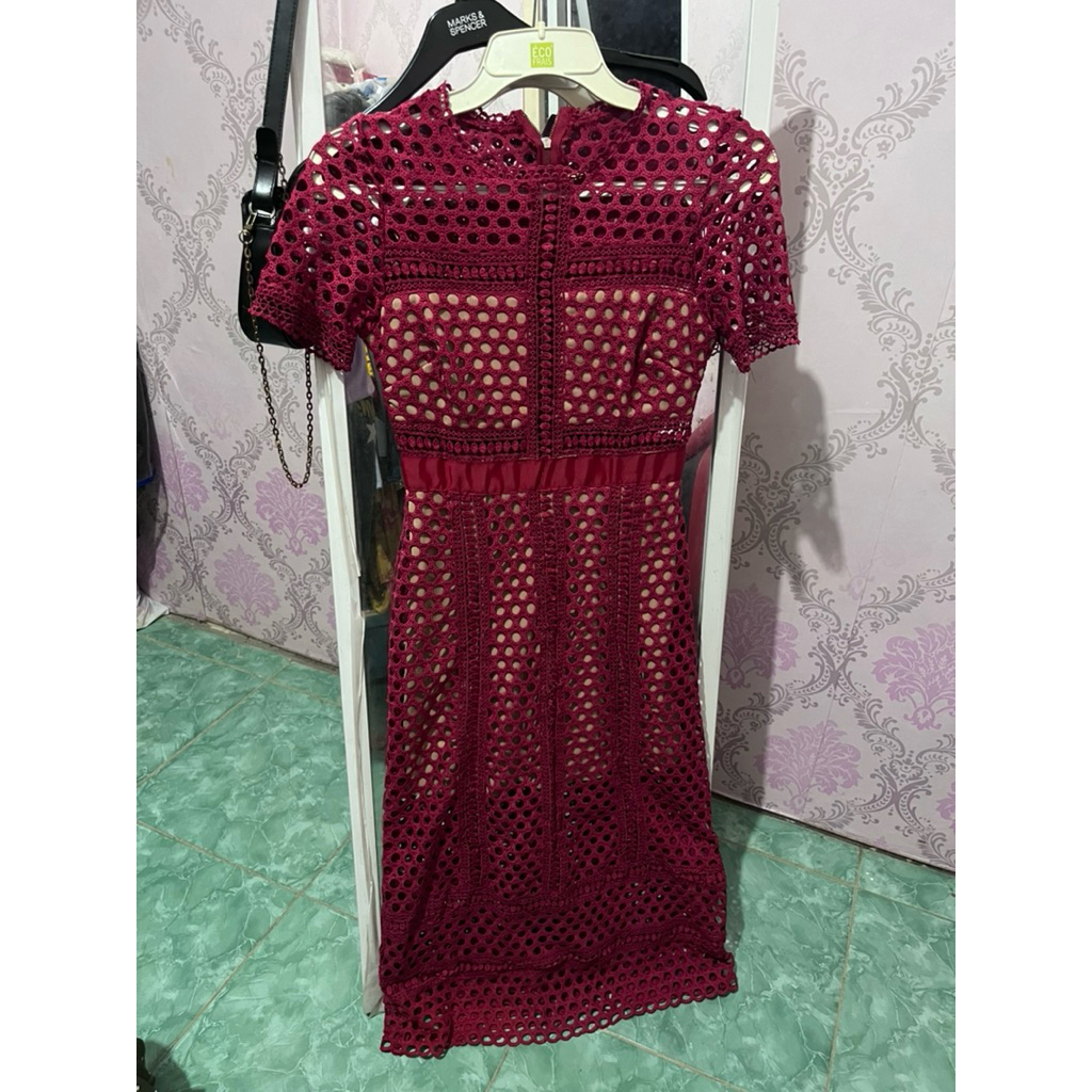 dress merah ala zimerm@n