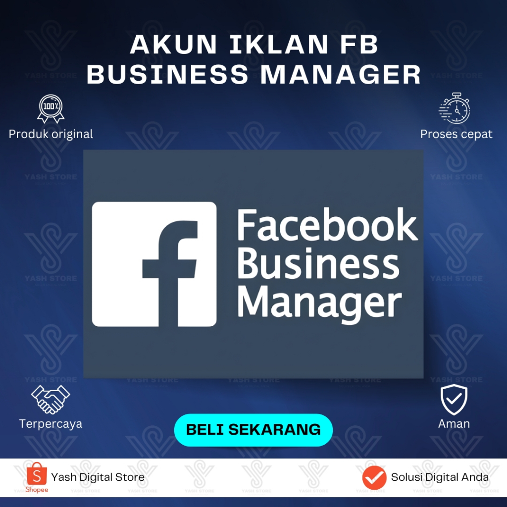 AKUN BM (Business Manager) SPEND UNLIMITED NO LIMIT TELAH TERVERIFIKASI RESMI 100% COCOK UNTUK IKLAN