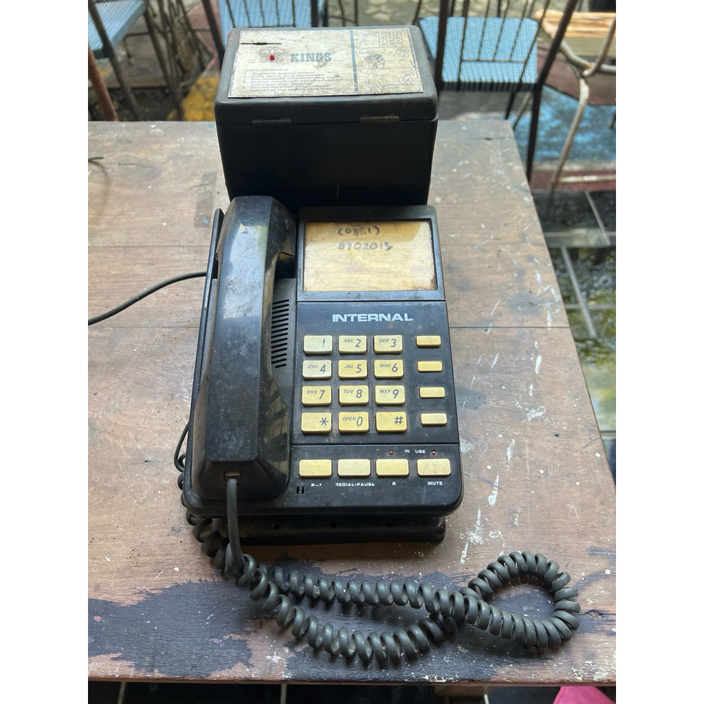Pesawat Telephone Con / Telfon Koin Internal, Kings