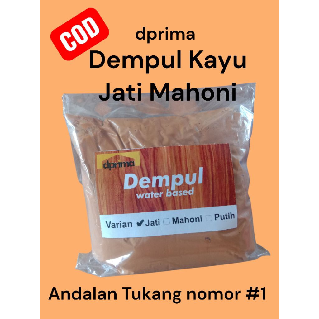 Dempul Kayu Siap Pakai Water Based Dprima