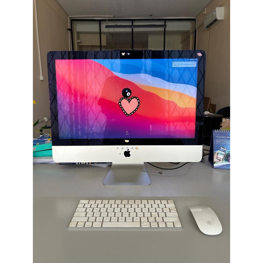 Imac 2019 set 21.5 inch 256gb