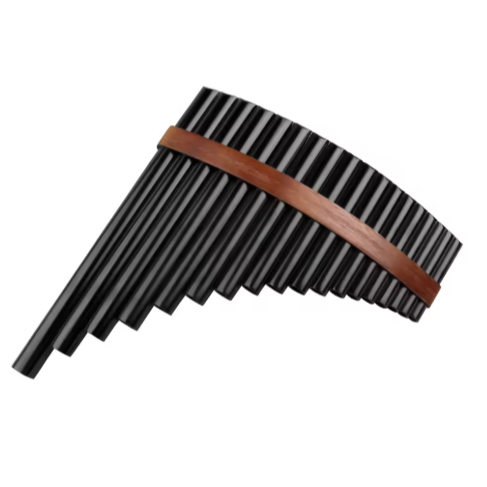 KS 18 Pipes BrownPan Flute F Key High Quality Pan Pipes Woodwind Instrument Traditional Musical Inst