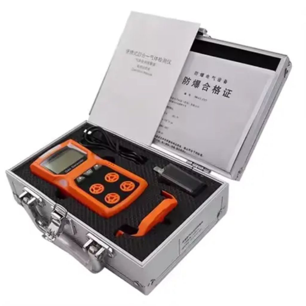 4 in 1 Detector Udara Gas Monitor H2S O2 CO LEL Multi Detektor Gas ADKS PX4 Multi pendeteksi Gas oks