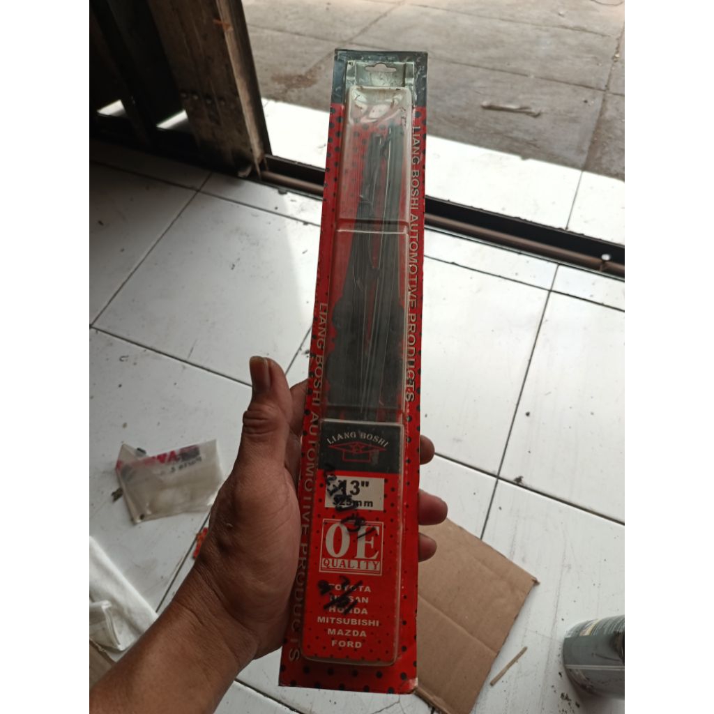 WIPER BLADE KARET KIPAS KACA MOBIL 13" SET 2 PCS