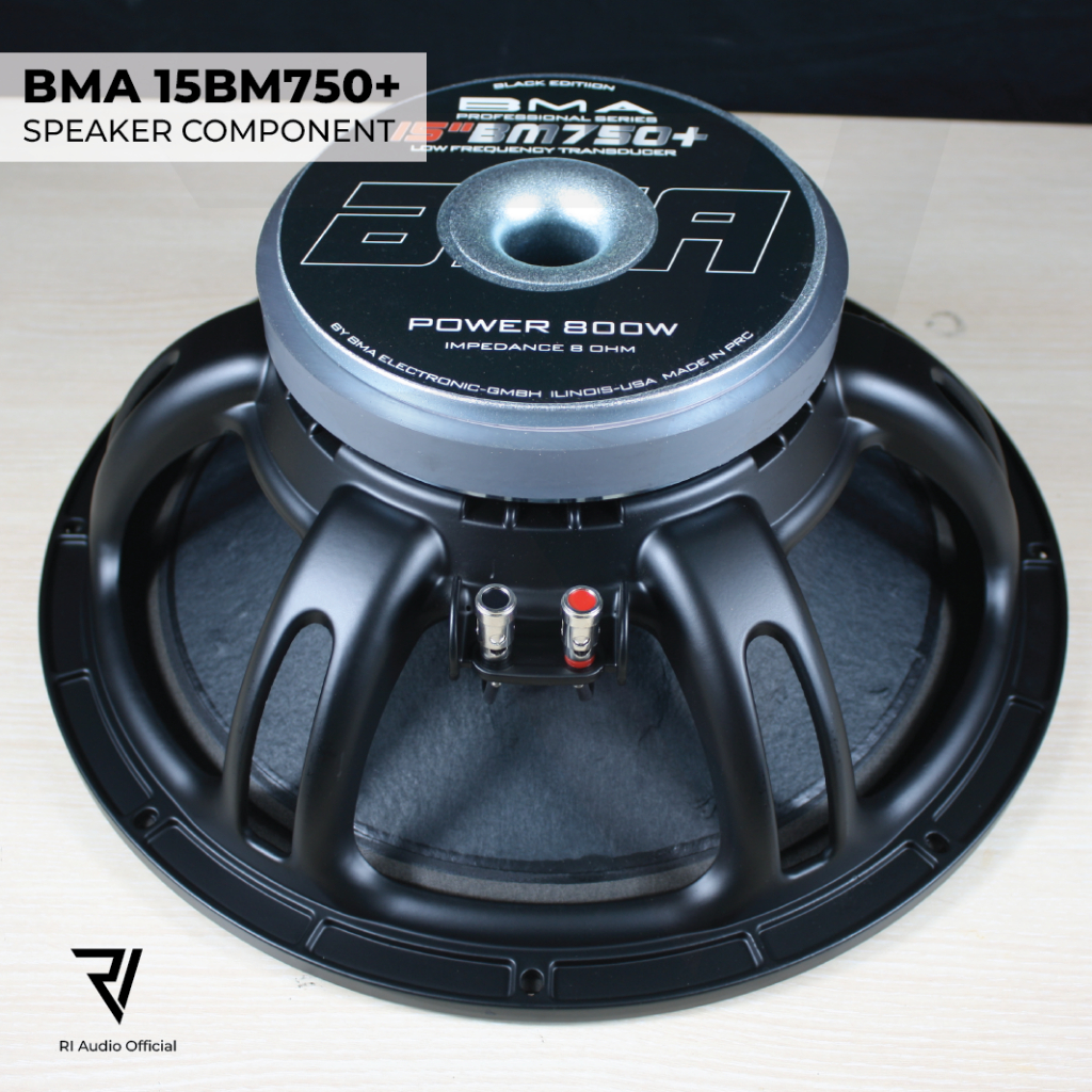 Speaker Component BMA 15BM750+ 15 Inch / Speker komponen BMA Inci