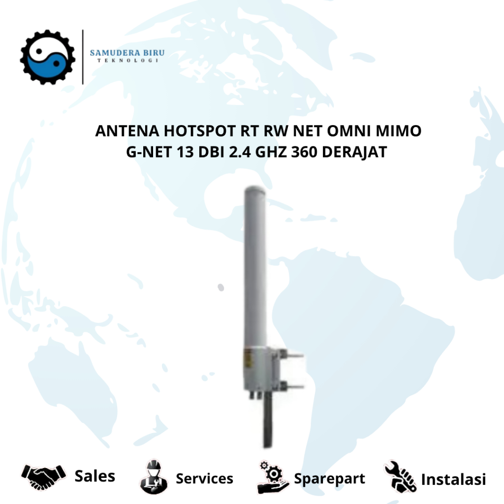 ANTENA HOTSPOT RT RW NET OMNI MIMO G-NET 13 dBi 2.4 GHz 360 DERAJAT
