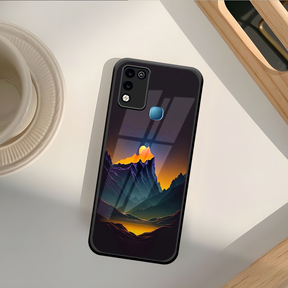 Softcase Kaca Kilau Infinix Hot 10 Play Hot 11 Play Case handphone bahan Softcase glosy premium berm