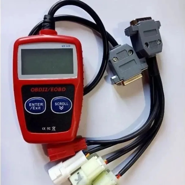 Alat SCANNER Motor Injeksi SCANNER OBD 2 MOTOR INJEKSI VERSI DIGITAL Cek Sensor Motor Injeksi