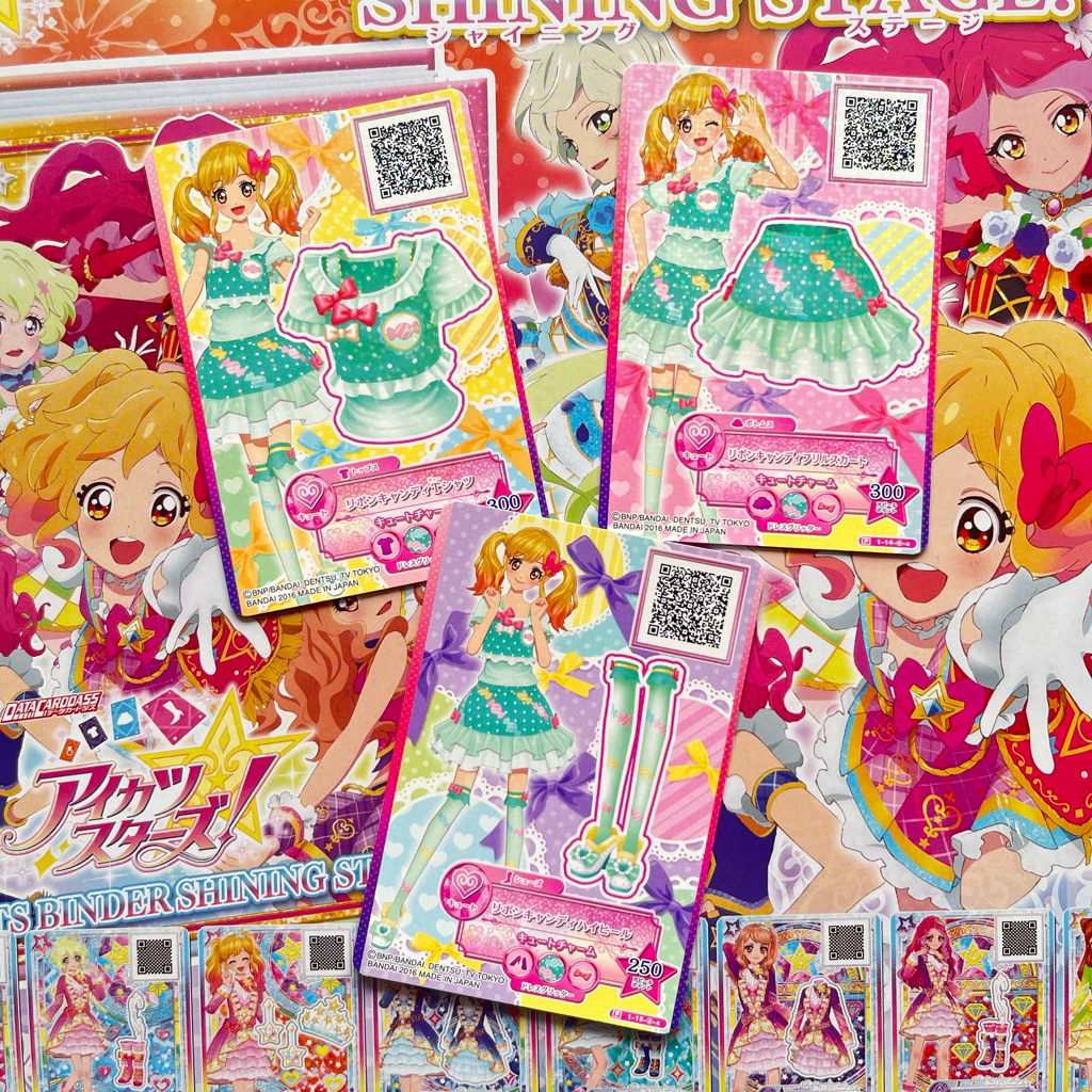 [OFFICIAL] KARTU AIKATSU STARS NON PRINT NIJINO YUME BINDER BENEFIT CUTE TYPE