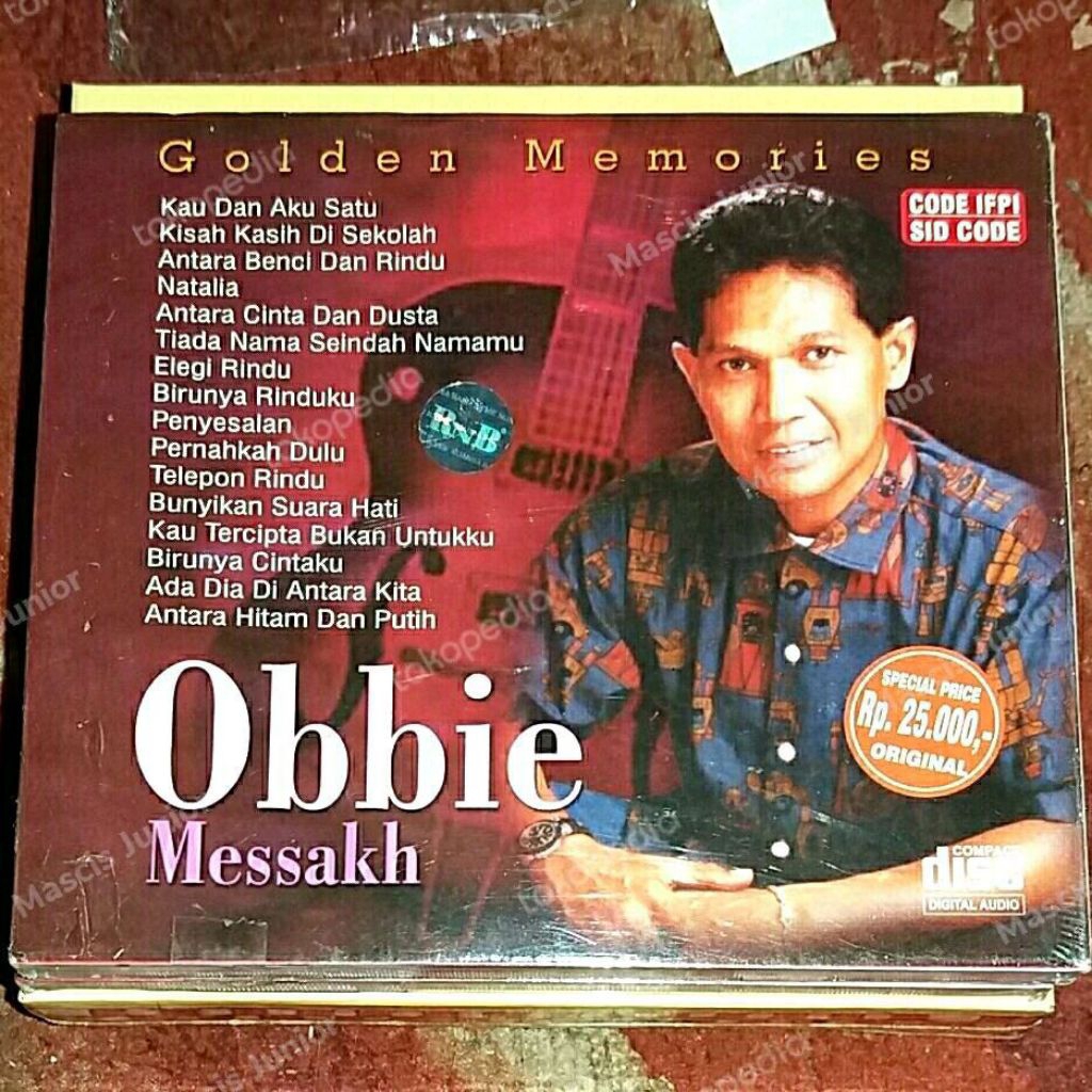 CD Obbie Messakh - Golden Memories