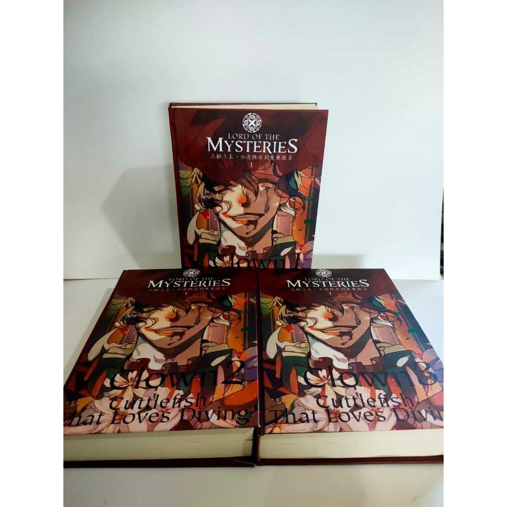 Lord of the mysteries vol 1-3 ( bahasa Indonesia)