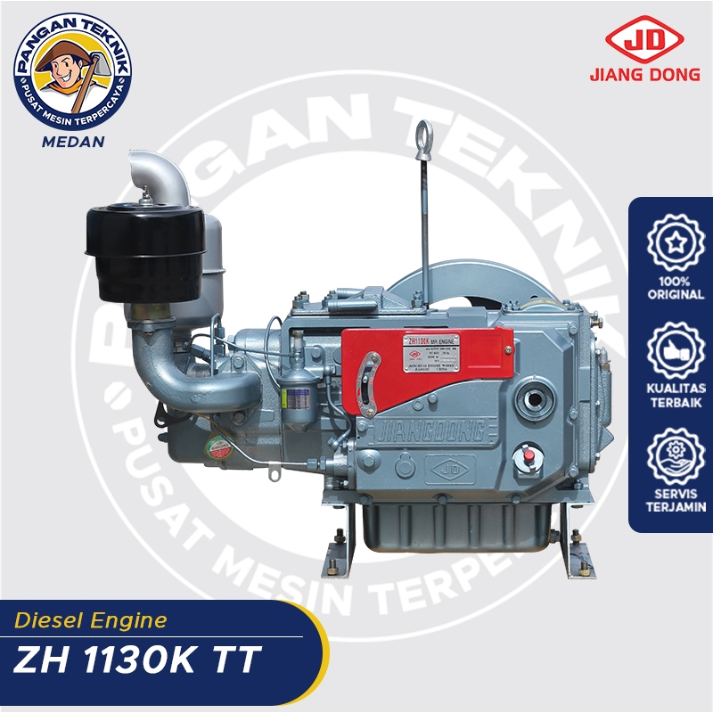 MESIN DIESEL JIANG DONG|ZH 1130K T/T TANPA TANGKI| DIESEL ENGINE 30 PK