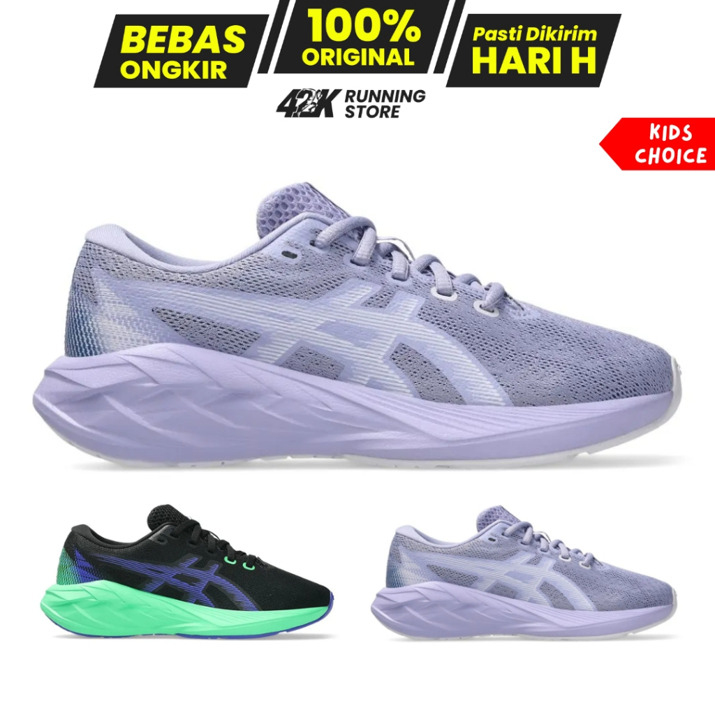 SEPATU LARI ASICS KIDS NOVABLAST 5 GS STANDARD ORIGINAL UNISEX