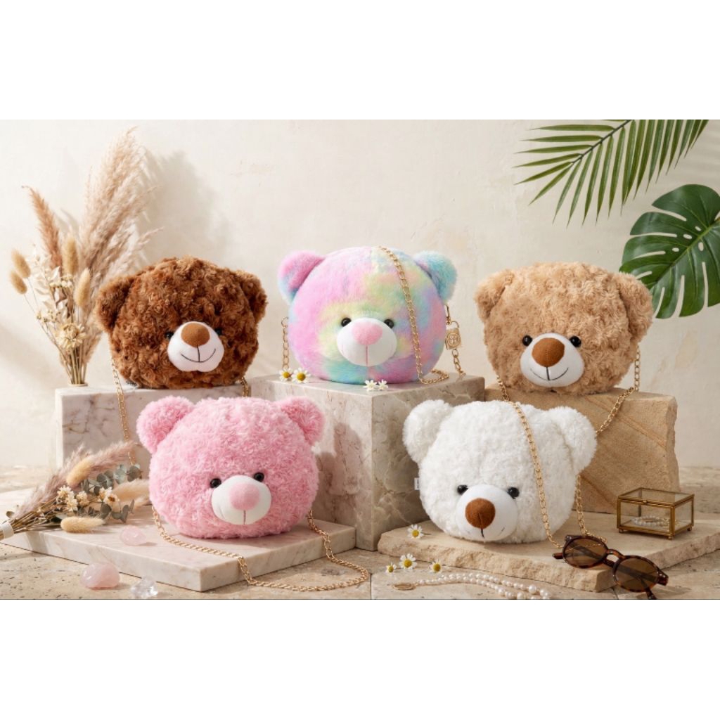 Tas Selempang Boneka Beruang