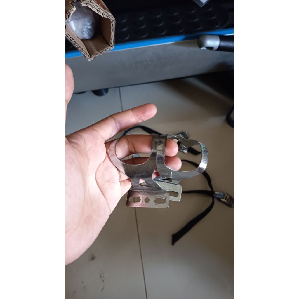 Toeclip + strap size L