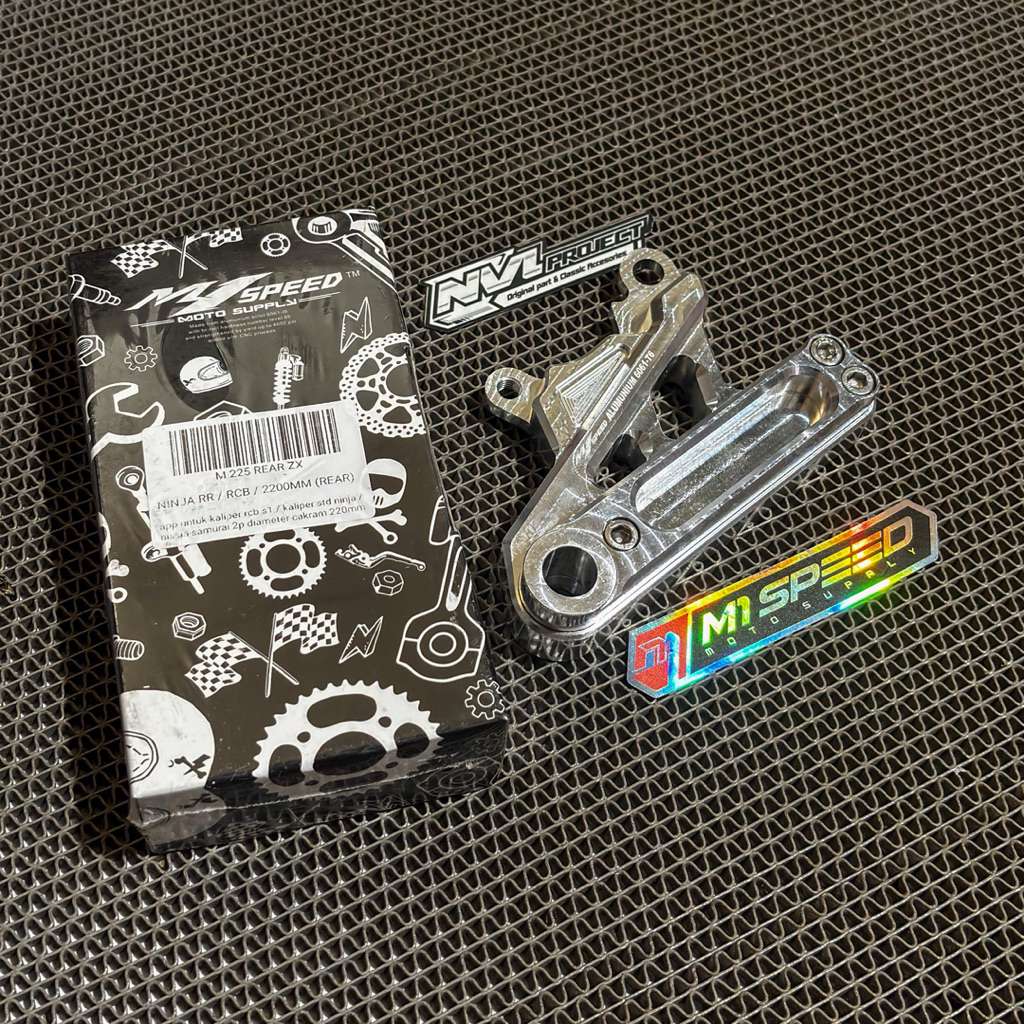Breket kaliper belakang ninja rr kaliper nissin samurai 2p disc 220mm M1speed