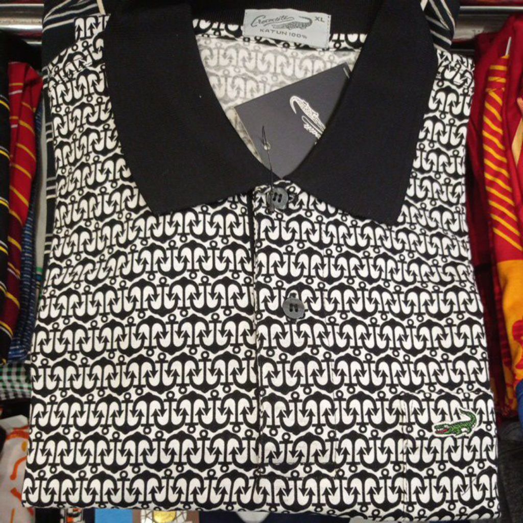 Crocodile - kaos polo pria size XL polo crocodile baju pria polo pria