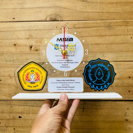 Kenang kenangan Magang dus Logo Custom Bonus Box Kado dan Pita