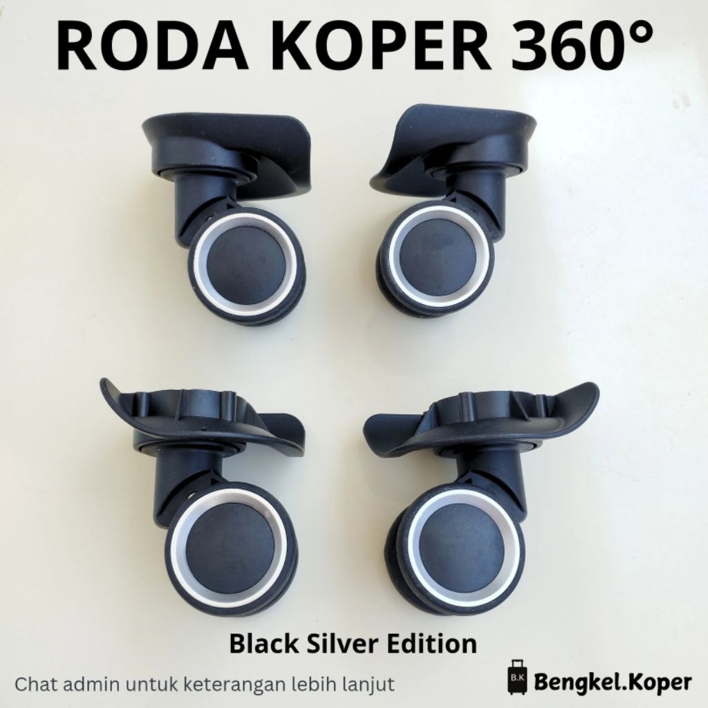 RODA KOPER 360°, RODA KOPER DOUBLE WHEEL , RODA KOPER FIBER , RODA KOPER BAN DOBEL , SET RODA KOPER 