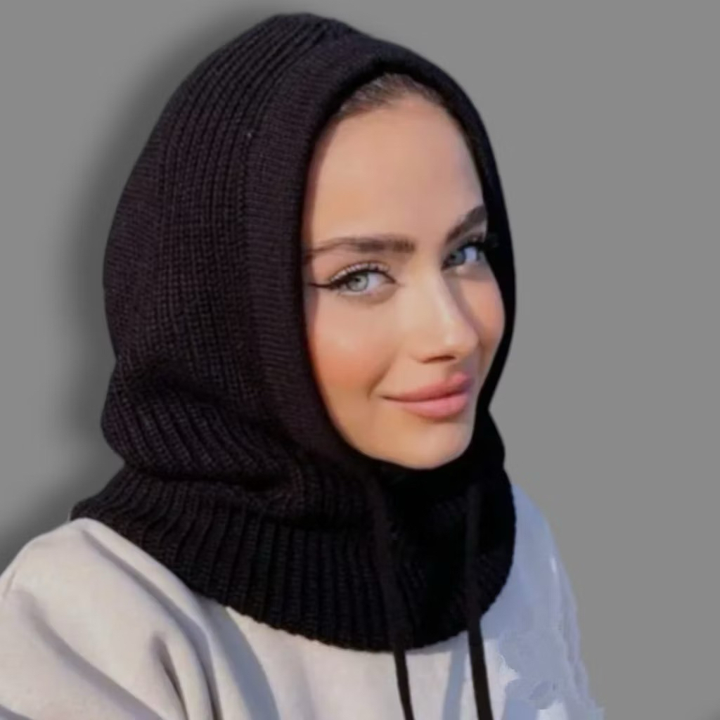 KUPLUK RAJUT HIJAB / HIJAB INSTAN / BALACLAVA / TOPI VALENCIAVA / LACLAVA / NO HIJAB INSTAN