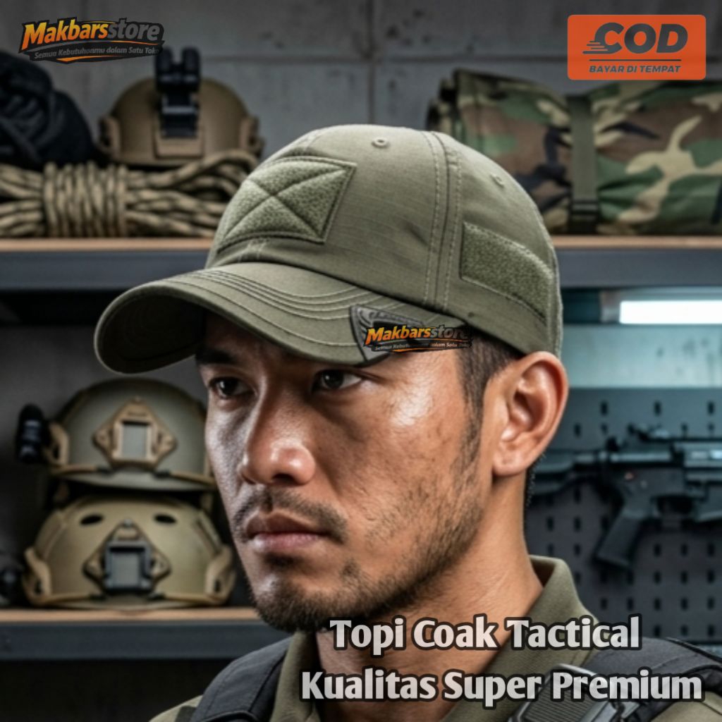 Topi Coak Tactical Super Premium | Topi Tactical Pria Outdoor Keren  Style Original
