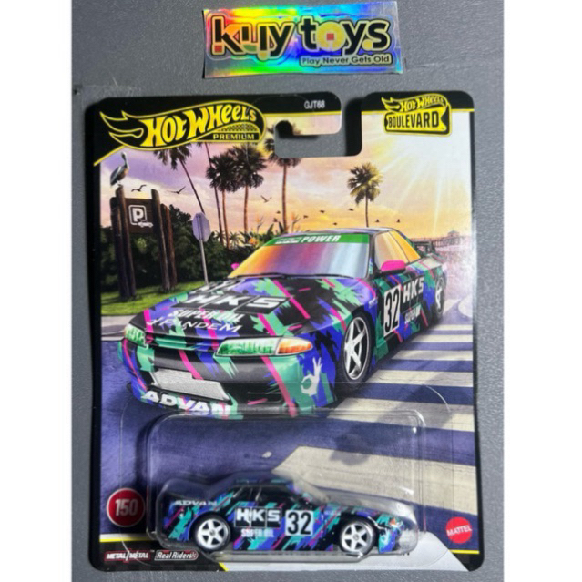 Hotwheels nissan R32 HKS
