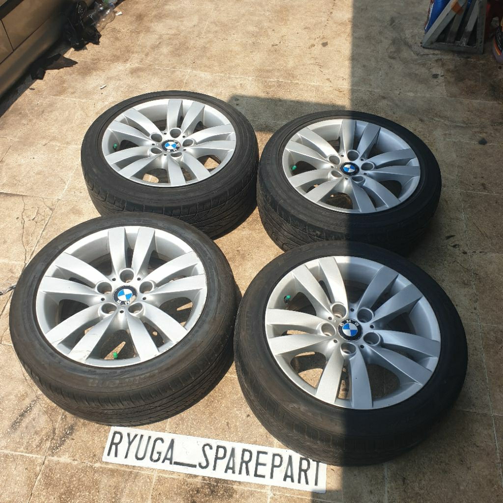 velg double spoke 161 ring 17 17x8EH2+ ET 34 PCD 5x120 made in poland fitment BMW E90 E91 E46 677559