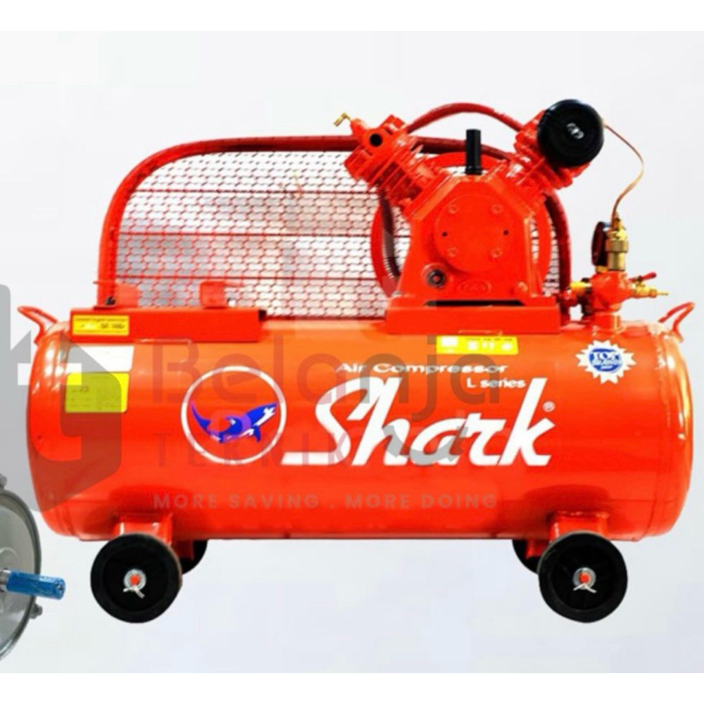 KOMPRESOR SHARK 1hp / kompresor angin 2piston shark