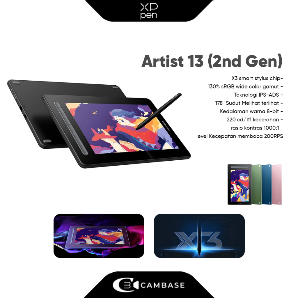 XPPen Artist 13 Plus Pen Display 2nd Gen Artist