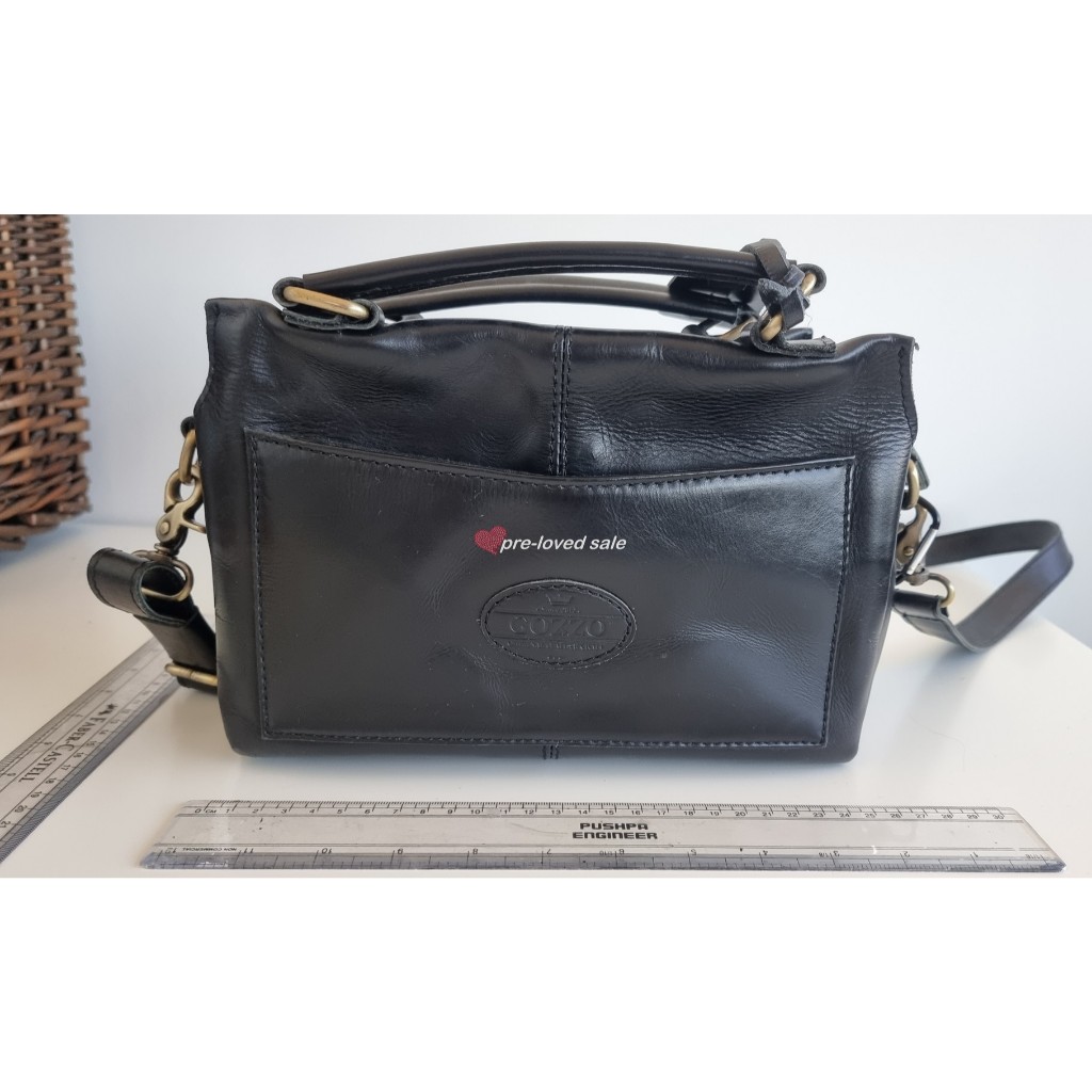 Tas Kulit Gozzo Bertha Preloved GC
