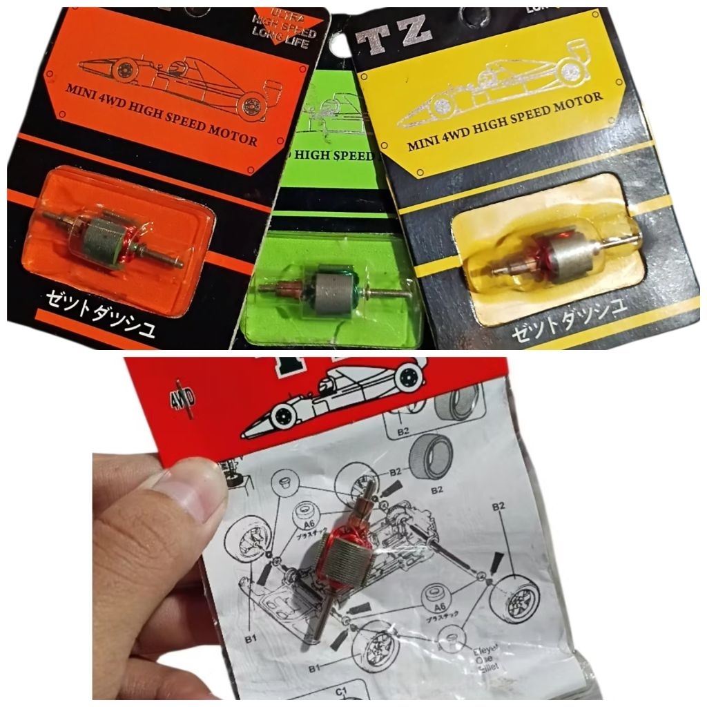 ANGKUR 9,5MM KILIKAN KAWAT MERAH TZ / TITI ANGKUR DINAMO TAMIYA